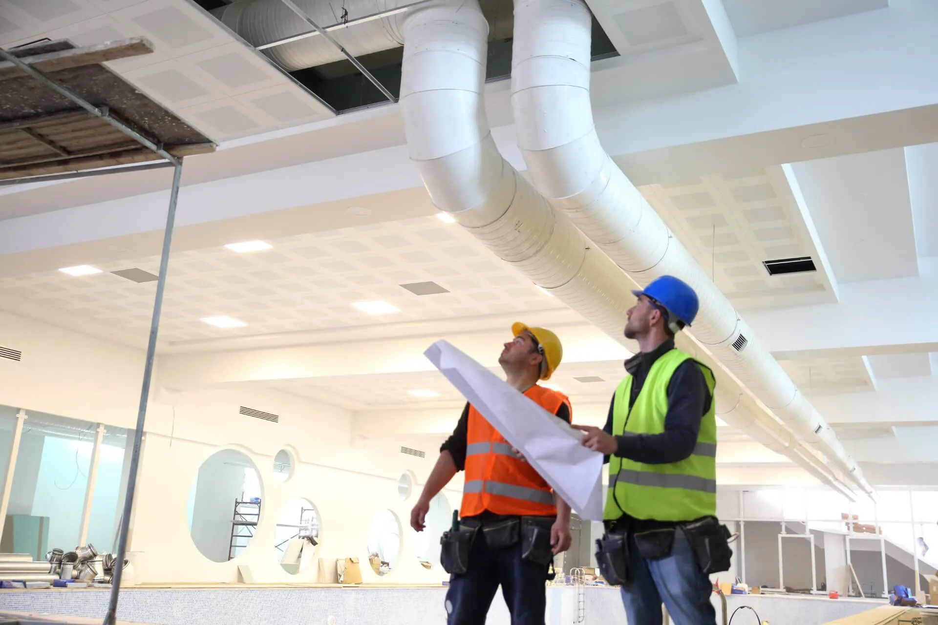 Rowland inspecting a job